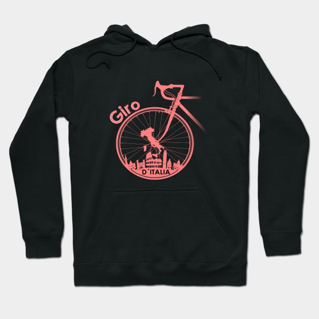 Giro ditalia race Hoodie by vintagejoa